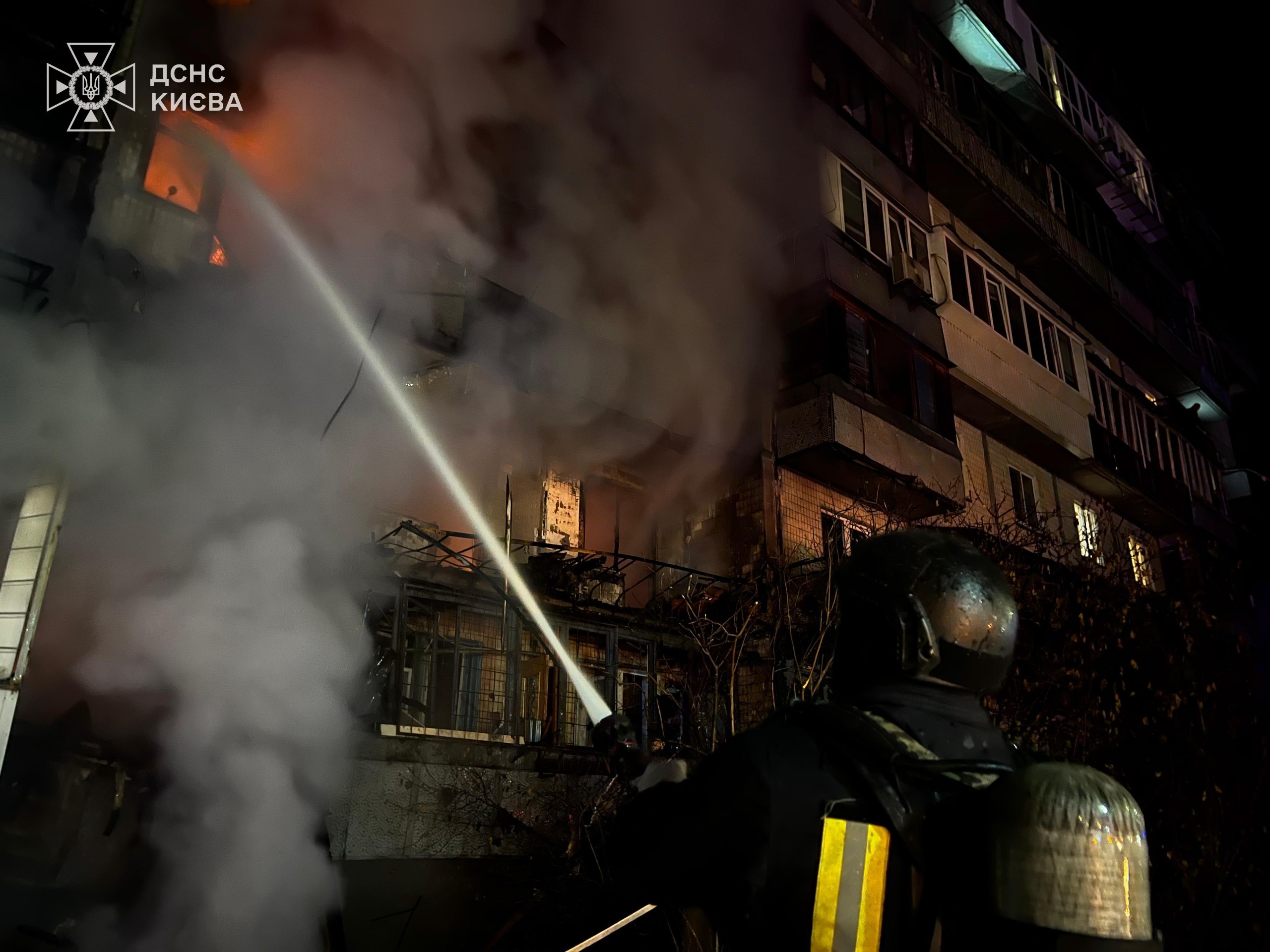 3 Dead And 31 Injured As 4 Locations in 3 Districts Of Kyiv Were Attacked By Drones Overnight