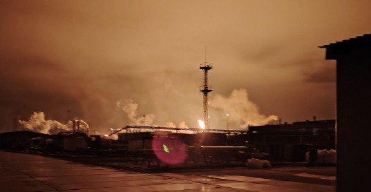 Fire Broke Out Near Two Oil Facilities In Nizhny Novgorod