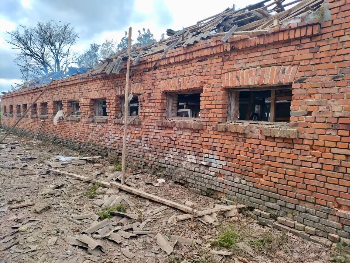 Farm Buildings Become Targets In Chernihiv