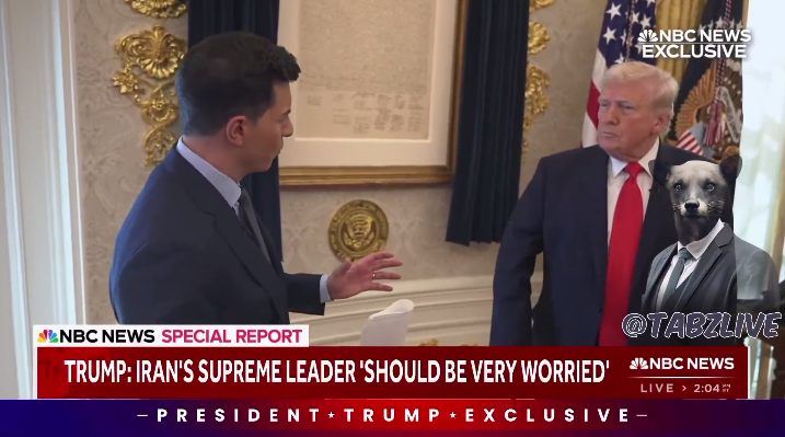 NBC interviewed President Trump on Iran – Transcript