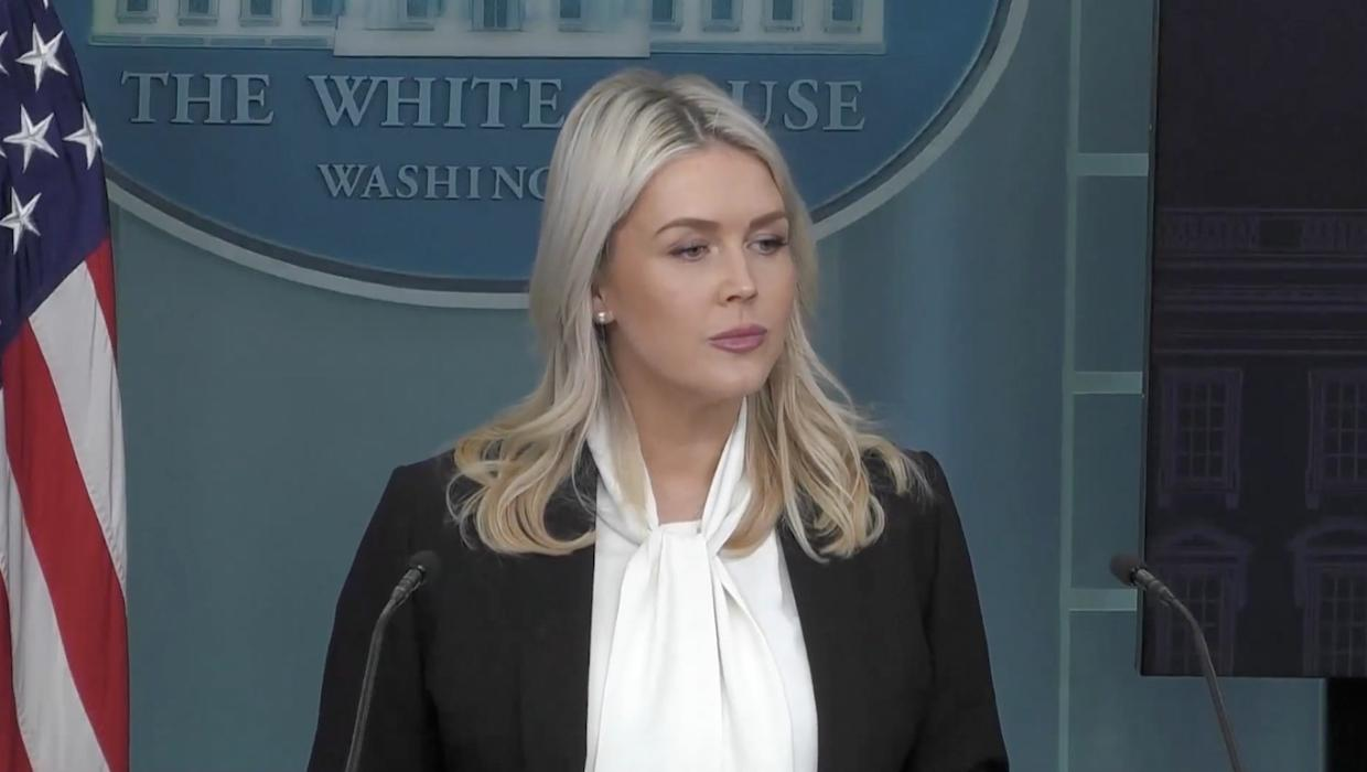 Press Secretary Leavitt addressed Iran and reporters questions yesterday