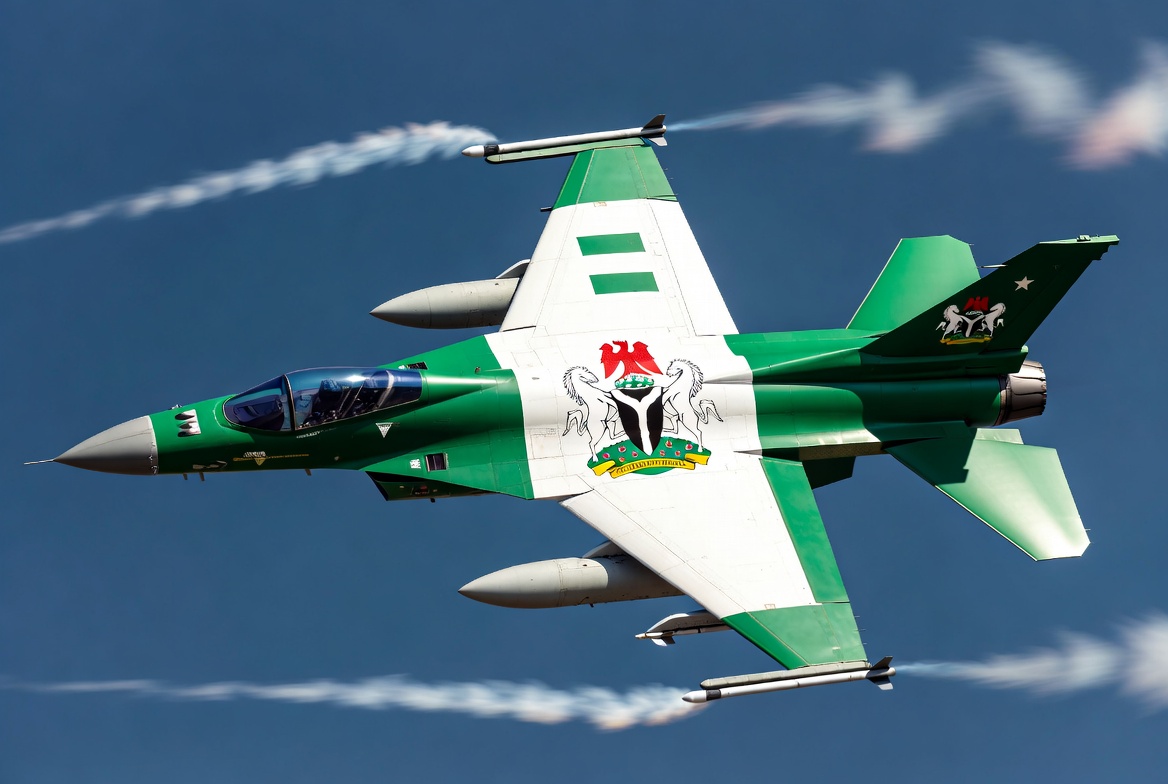Militants targeted in a Nigerian Air Force operation