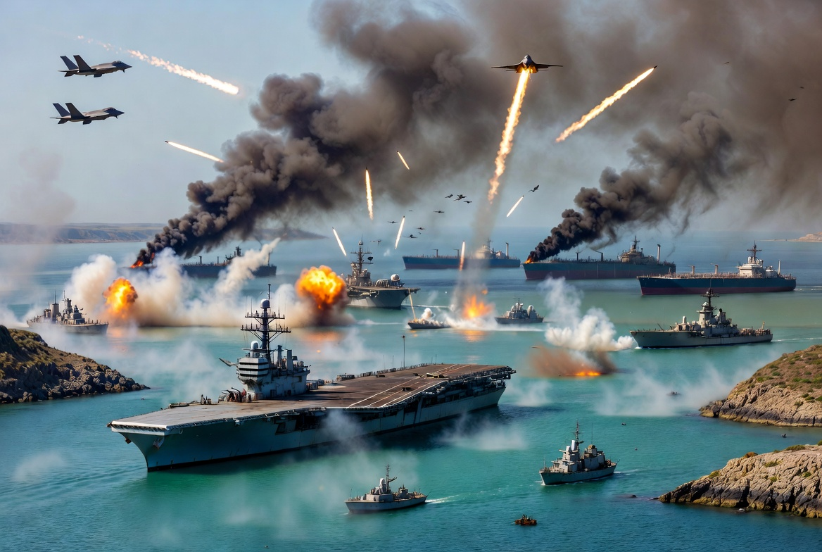Maritime traffic continues to travel strait without permission, IRGC & US responded: